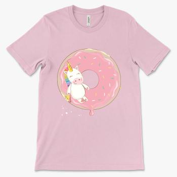 Unicorn Donut Pink T-Shirt