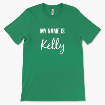 Personalized Example Kelly T-Shirt